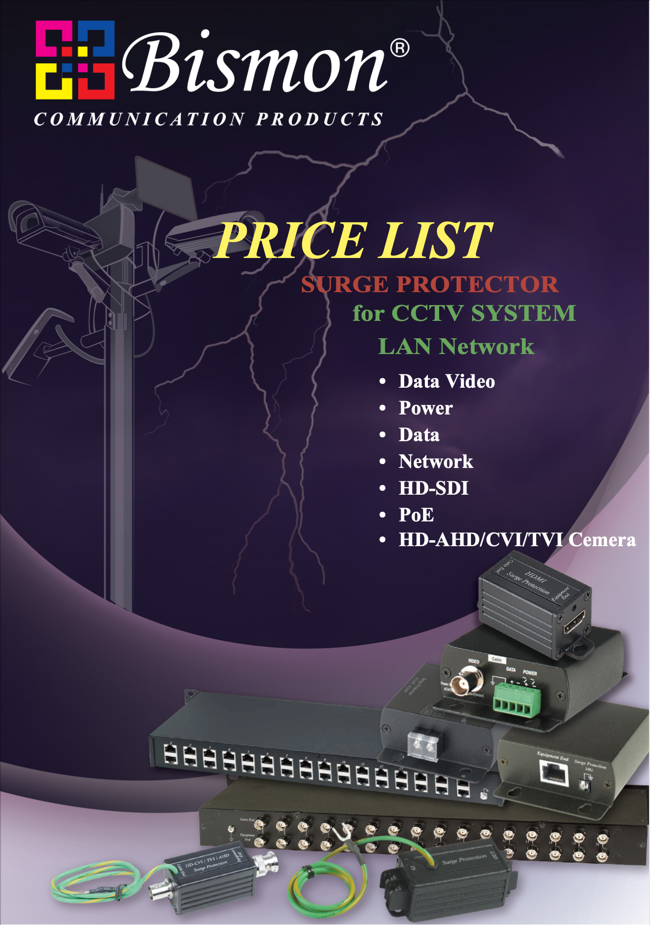 Surge Protector for CCTV & LAN Network Solution (2.9MB)